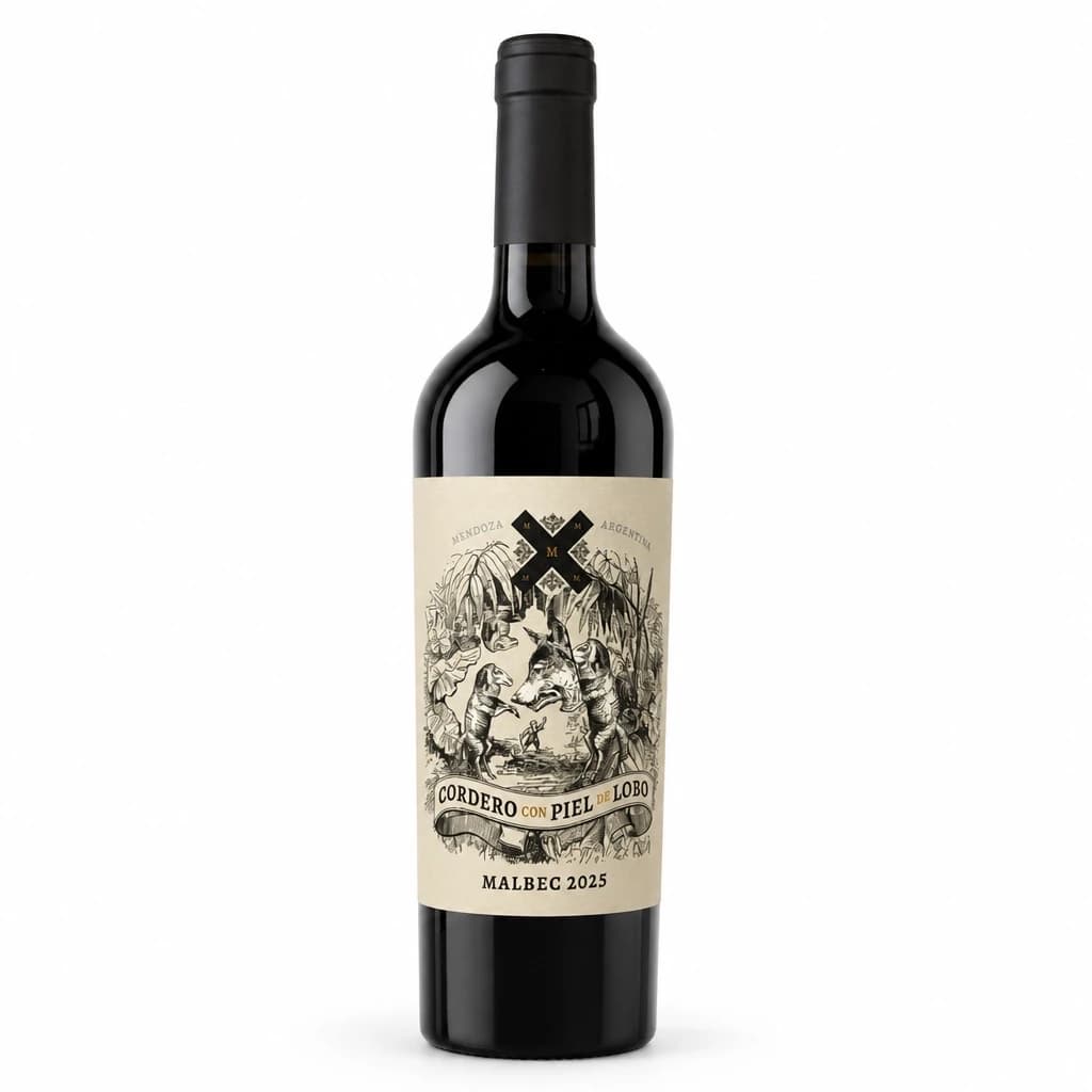 CORDERO CON PIEL DE LOBO MALBEC